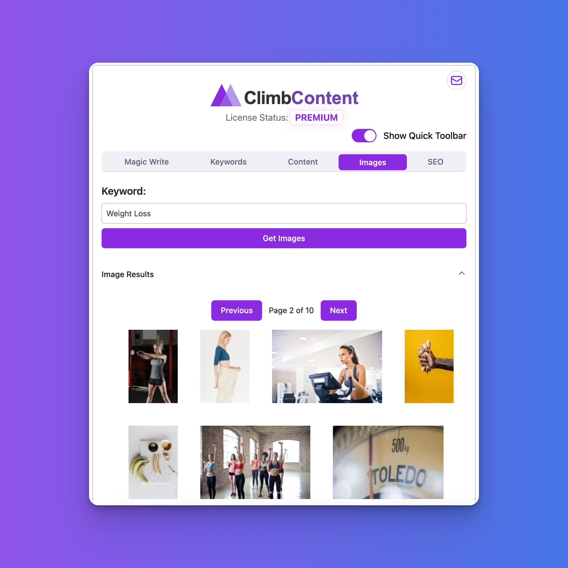 ClimbContent Feature 4